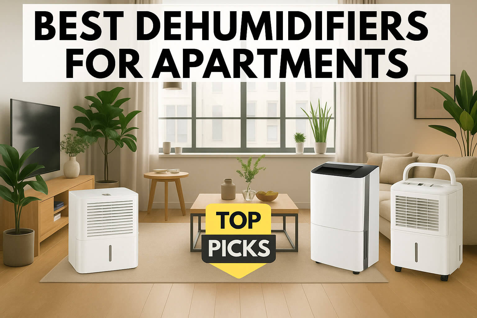 Best dehumidifiers for apartments